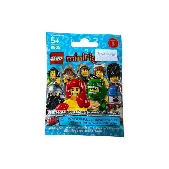 LEGO Series 5 Snowboarder Guy - FACTORY SEALED - 2011 Retired - Picture 2 of 3